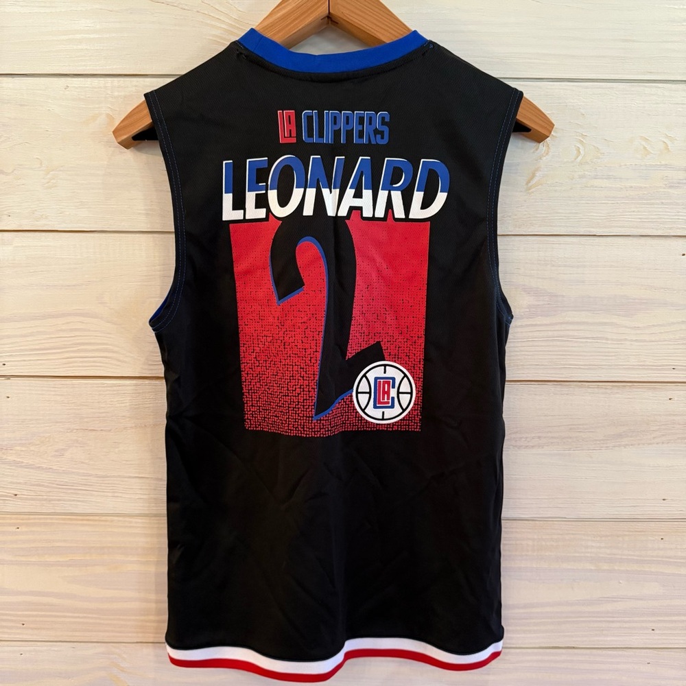 Kawhi Leonard Jersey #2 Size Small LA Clippers NBA Sleeveless Blue - Picture 3 of 12